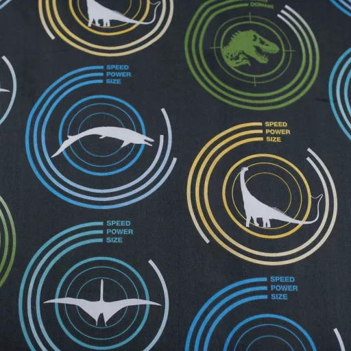 Jurassic World T-Rex ágyneműhuzat 140×200cm, 70×90 cm