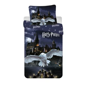   Harry Potter Hogwarts Night ágyneműhuzat 140×200cm, 70×90 cm microfibre