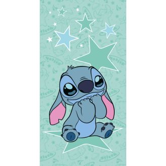   Disney Lilo és Stitch, A csillagkutya Starstitch fürdőlepedő, strand törölköző 70x140cm