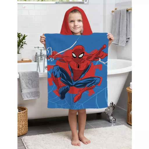 Pókember Webshot strand törölköző poncsó 50x115cm