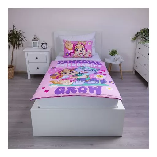 Mancs Őrjárat Pawsome gyerek, ovis ágyneműhuzat 100×135cm, 40×60 cm