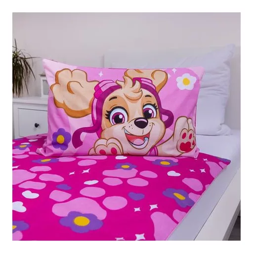 Mancs Őrjárat Pawsome gyerek, ovis ágyneműhuzat 100×135cm, 40×60 cm