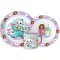 Gabi babaháza Kitty Magic étkészlet, micro műanyag szett bögrével 265 ml 