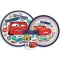 Disney Verdák Stickers Go csúszásmentes étkészlet, micro műanyag szett
