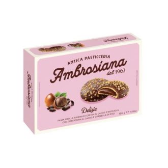 Ambrosiana csokis-mogyorós olasz keksz