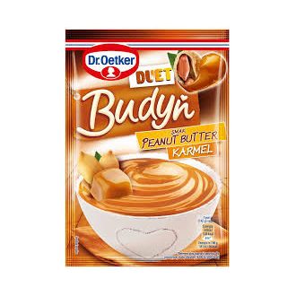 Dr.Oetker Puding Duet mogyoróvaj-karamell 40g