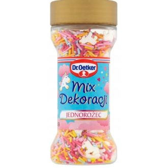 Dr.Oetker Unikornis dekoráció mix 52g