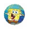 SpongyaBob Fun Face fólia lufi 46 cm