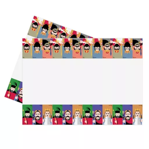 Királyok Royal műanyag asztalterítő 132x182 cm