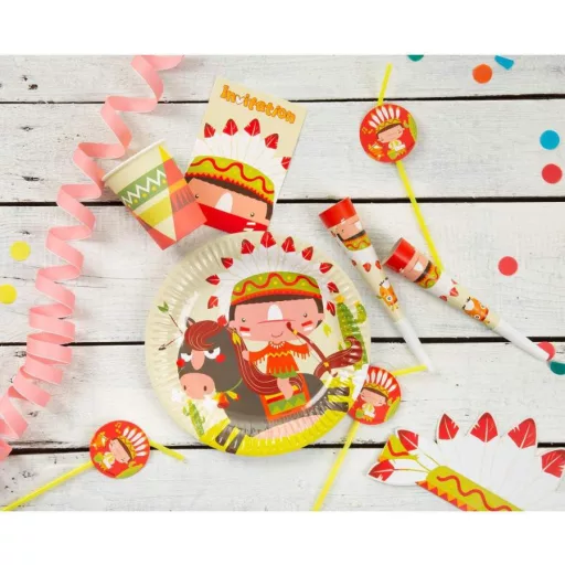 Indian Party, Indián fejpánt 3 db-os