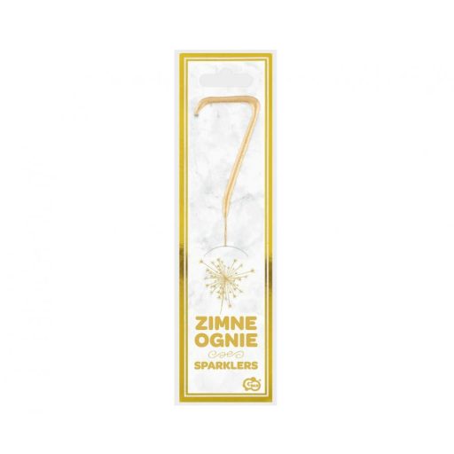 Arany Gold 7-es csillagszóró 17 cm