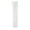 Fehér White papír szívószál 12 db-os
