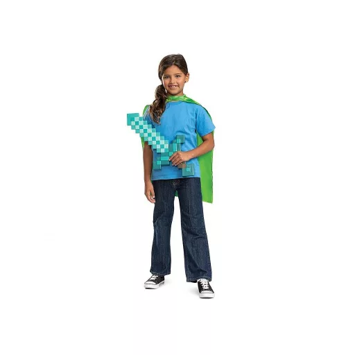 Minecraft Arm kard és köpeny szett