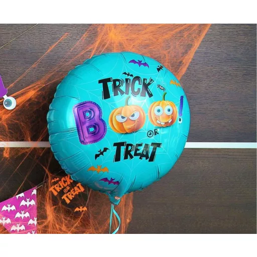 Halloween Boo fólia lufi 36 cm