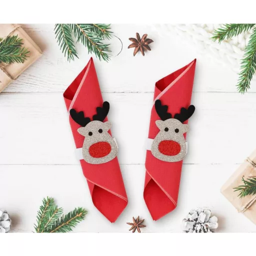 Rénszarvas Deer szalvétagyűrű szett