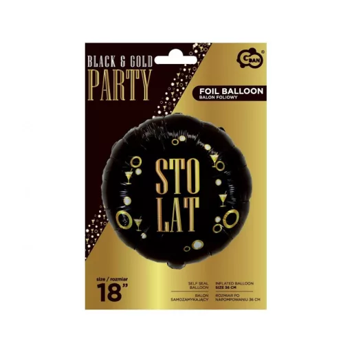 Sto Lat B&C fólia lufi 36 cm