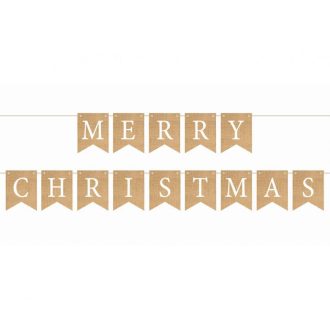 Merry Christmas Brown felirat 250 cm