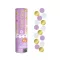 Színes Gold-Lilac-White konfetti kilövő 15 cm