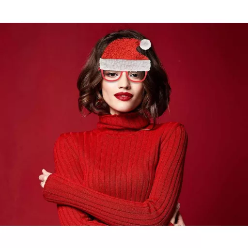 Karácsonyi Santa Hat szemüveg
