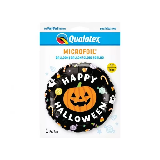 Happy Halloween Candies fólia lufi 46 cm