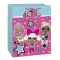 LOL Surprise Star ajándéktasak, ajándékzacskó 33x26 cm