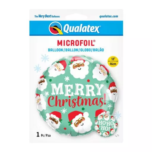 Karácsonyi Santas fólia lufi 46 cm