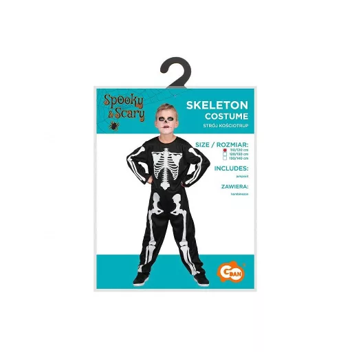 Csontváz Black jelmez 110/120 cm