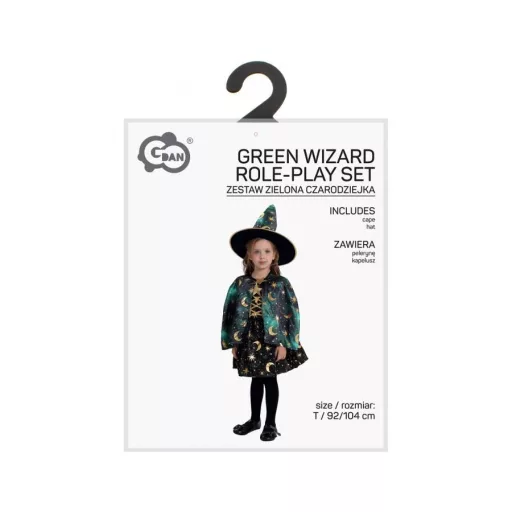 Varázsló Moon&Stars jelmez 92/104 cm