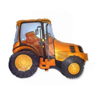 Traktor Orange fólia lufi 36 cm (WP)