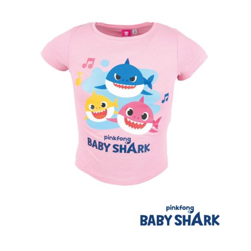 Baby Shark Fun gyerek rövid póló, felső 2 - 6 év / 92 - 116 cm