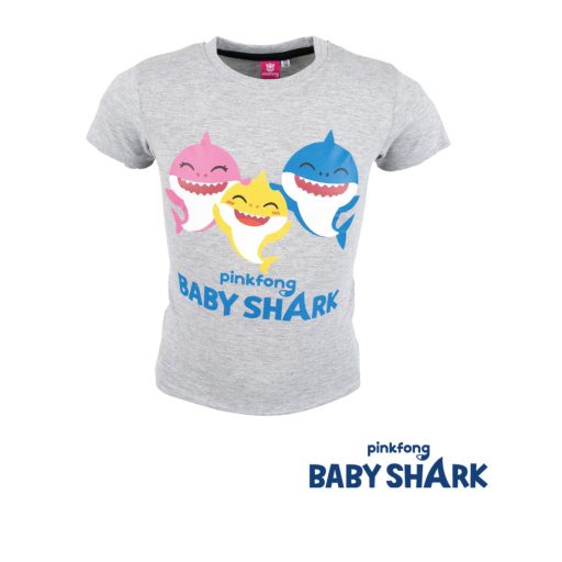 Baby Shark Doo gyerek rövid póló, felső 2 - 6 év / 92 - 116 cm
