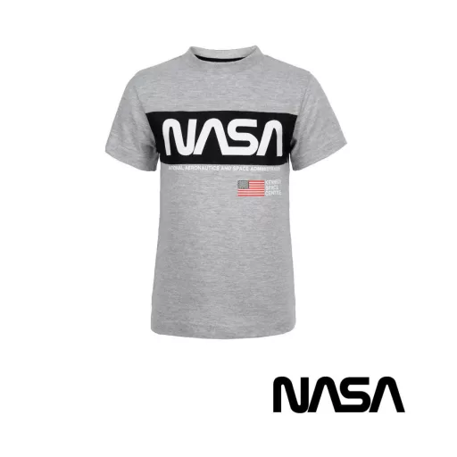 NASA KSC gyerek rövid póló, felső 2 - 8 év / 92 - 128 cm