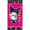 Hello Kitty Kuromi Rebel fürdőlepedő, strand törölköző 70x140 cm (Fast Dry)
