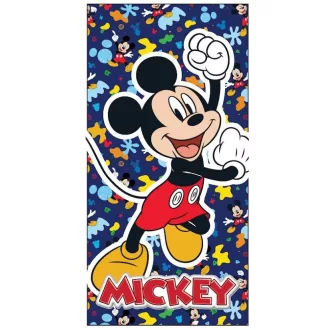   Disney Mickey Color Party fürdőlepedő, strand törölköző 70x140 cm (Fast Dry)