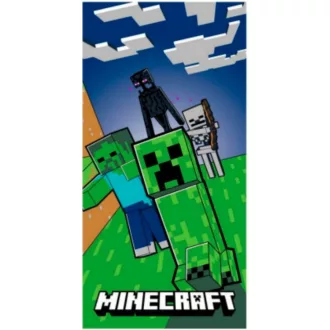   Minecraft Danger Zone fürdőlepedő, strand törölköző 70x140 cm (Fast Dry)