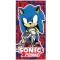Sonic a sündisznó Velocity Mode fürdőlepedő, strand törölköző 70x140 cm (Fast Dry)