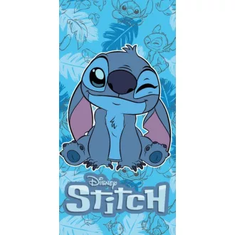   Disney Lilo és Stitch, A csillagkutya Sweet Wink fürdőlepedő, strand törölköző 70x140 cm (Fast Dry)