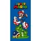 Super Mario Piranha Plants fürdőlepedő, strand törölköző 70x140 cm (Fast Dry)
