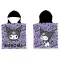 Hello Kitty Kuromi Chaos strand törölköző poncsó 50x100 cm (Fast Dry)