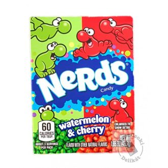 Nerds görögdinnye-meggy ízű cukorka