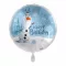 Disney Jégvarázs Olaf Snow Happy Birthday fólia lufi 43 cm