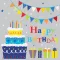 Happy Birthday Gifts and Garlands szalvéta 20 db-os 33x33 cm