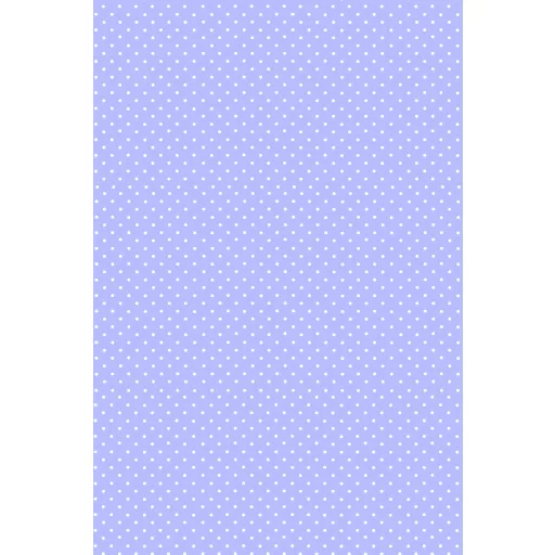 Lila White Dots papír asztalterítő 120x180 cm