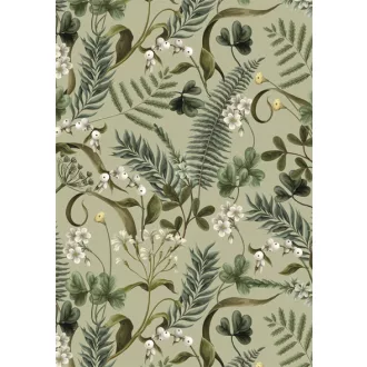 Természet Green Plant A/4 gumis mappa