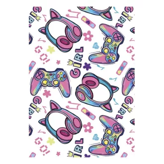 Gamer Girl A/4 gumis mappa