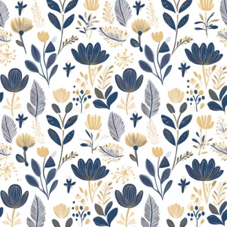 Virág Scandinavian Floral szalvéta 20 db-os 33x33 cm