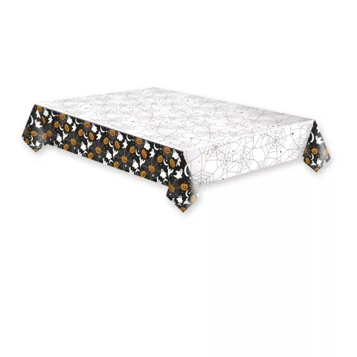 Halloween Scary Pattern papír asztalterítő 120x180 cm