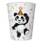 Állatos Funny Panda papír pohár 8 db-os 250 ml
