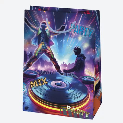 Jármű, sport Extreme papír ajándéktasak, ajándékzacskó 23x32x11 cm