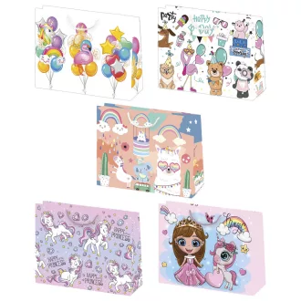   Lányos Special Day papír ajándéktasak, ajándékzacskó 38x29x10 cm